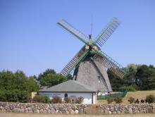 Windmühle in Nebel, Amrum